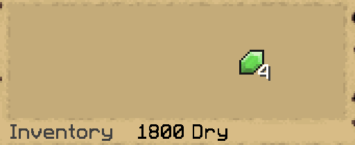 Example of the Chestcount Mod being used